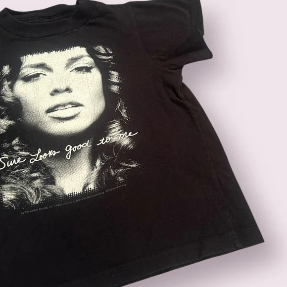 Youth Alicia Keys Black Graphic Kids Short Sleeve T-Shirt Size 5/6T - Picture 4 of 7